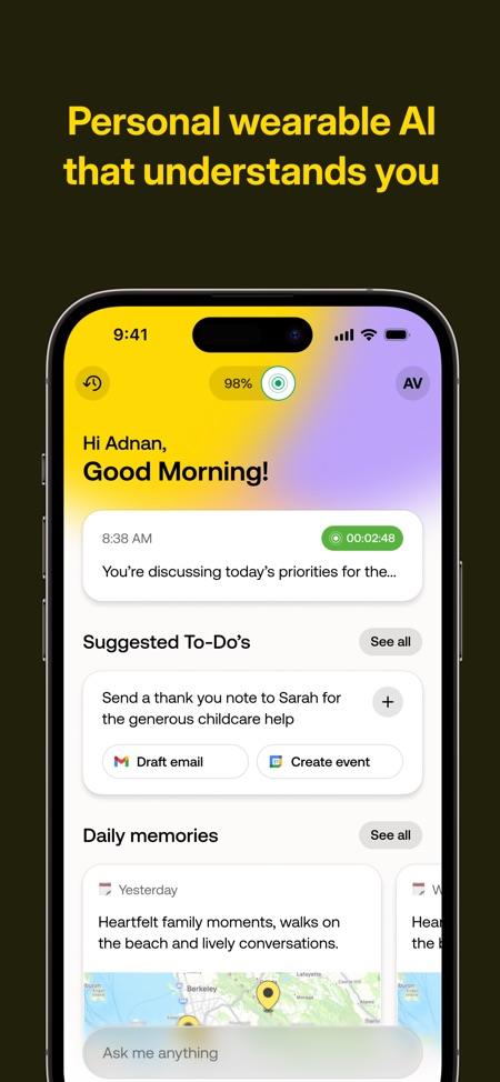 Bee - Your Personal AI 截图 1