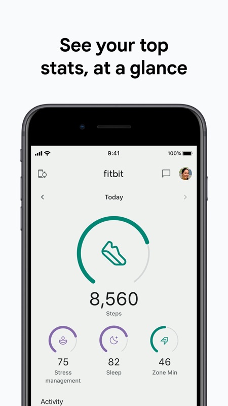 Google Health (Fitbit) 截图 1