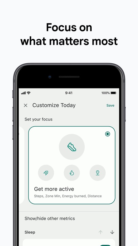 Google Health (Fitbit) 截图 2