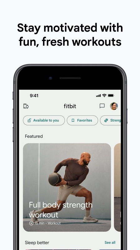 Google Health (Fitbit) 截图 3