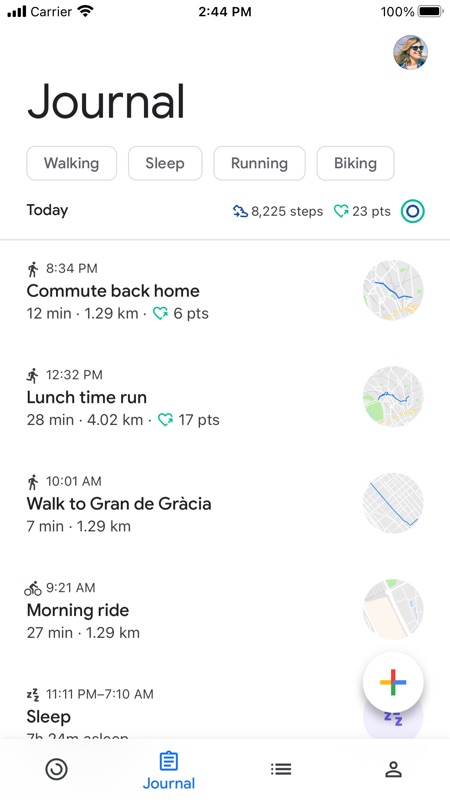 Google Fit: Activity Tracker 截图 3
