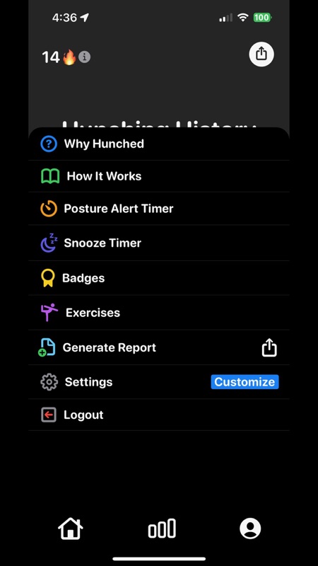 Hunched: Text Neck Solution 截图 2