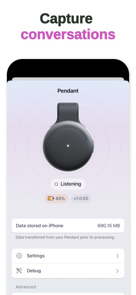 Limitless AI Voice Recorder 截图 1
