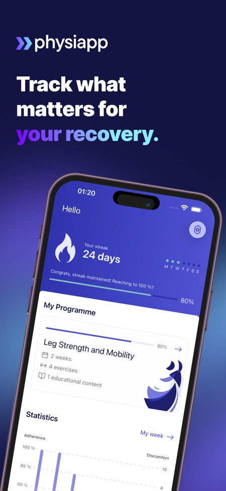 PhysiApp 截图 1