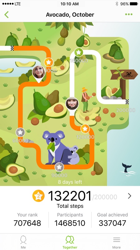 Samsung Health 截图 3