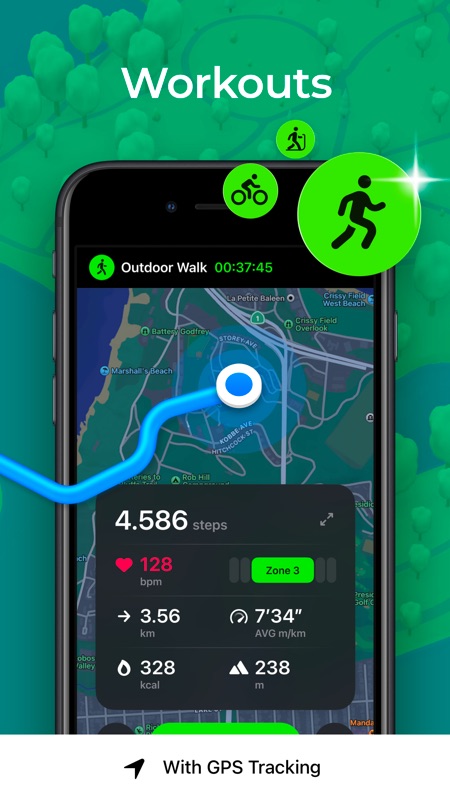 StepsApp Pedometer 截图 2
