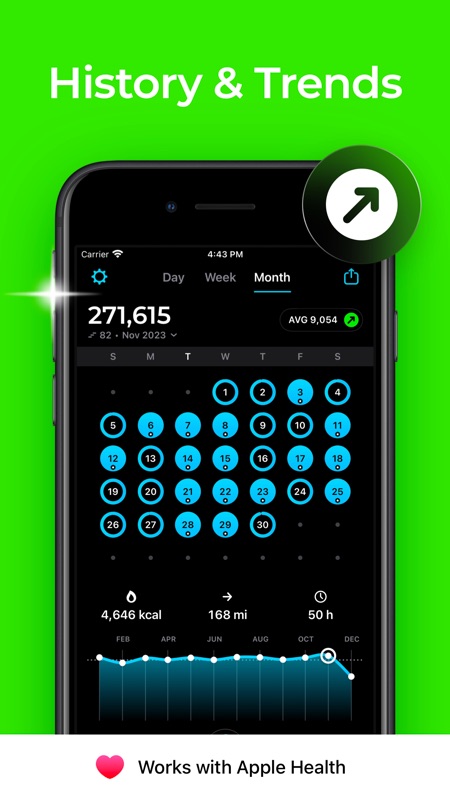 StepsApp Pedometer 截图 3