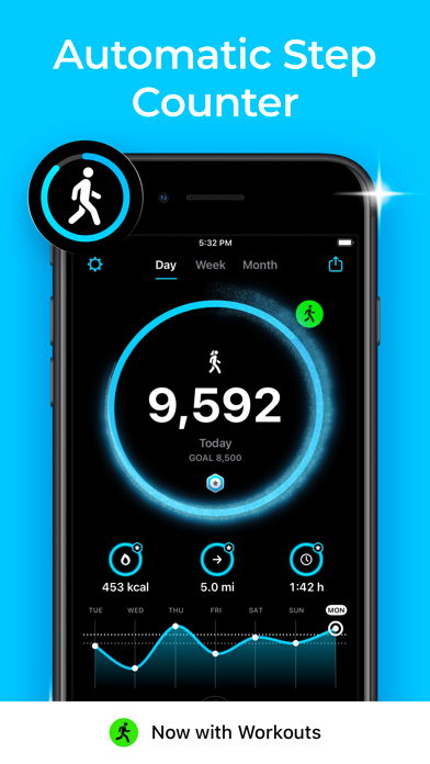 StepsApp Pedometer 官方商店截图 1