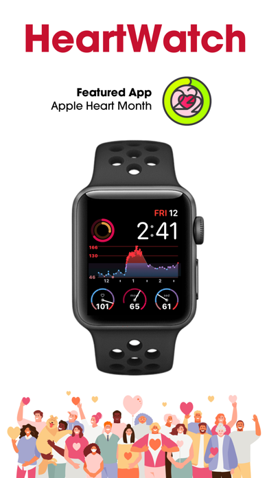 HeartWatch · 心率与健康趋势 官方商店截图 1