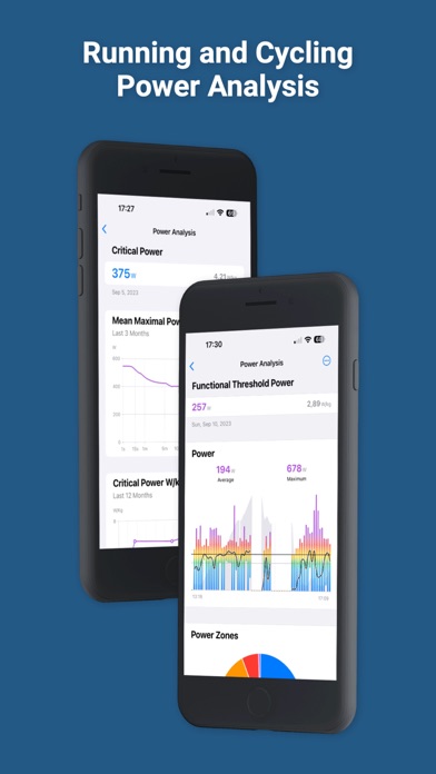 HealthFit · 训练数据分析 官方商店截图 2
