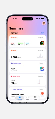 Apple Health 官方商店截图 1
