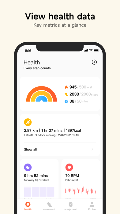Mi Fitness (Xiaomi Wear Lite) 官方商店截图 1