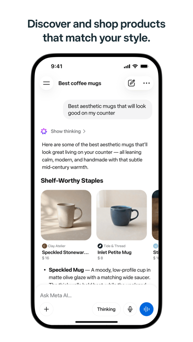 Meta AI 官方商店截图 3