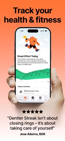 Gentler Streak Workout Tracker 官方商店截图 1