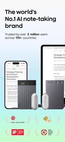 Plaud: AI Note Taker 官方商店截图 1