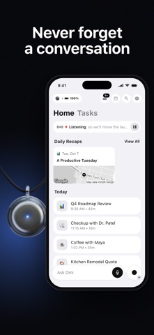 Omi - Smart Meeting Notes 官方商店截图 1