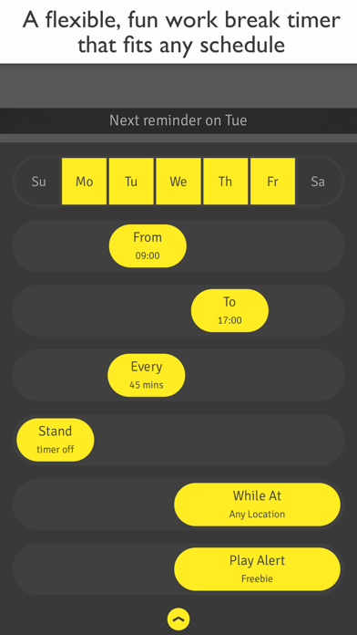 Stand Up! The Work Break Timer 官方商店截图 1