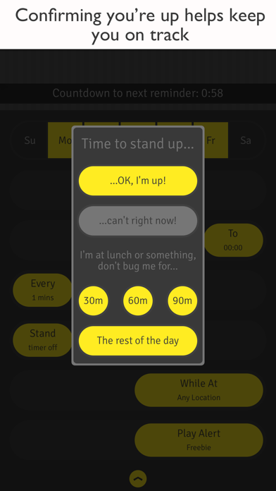 Stand Up! The Work Break Timer 官方商店截图 3
